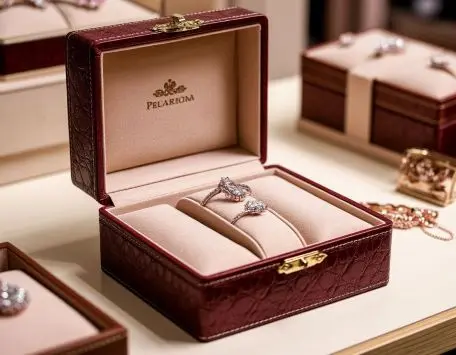 Коробки для украшений с логотипом