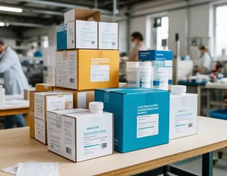 Медицинские коробки с логотипом