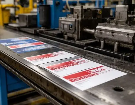 Наклейки с логотипом